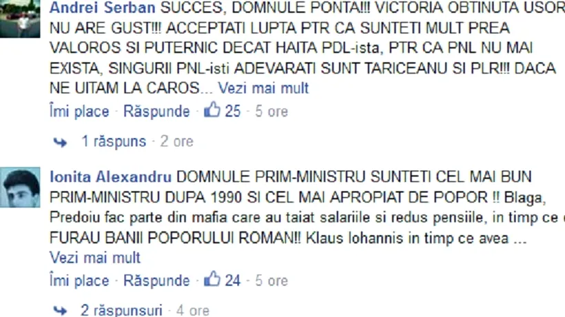 Cum au ajuns la mândrii români ai lui Ponta cele 5 TEZE ALE APĂRĂRII premierului. „Toată noaptea nu am dormit la gândul că veți demisiona... Sunt niște lichele cei de la PNL