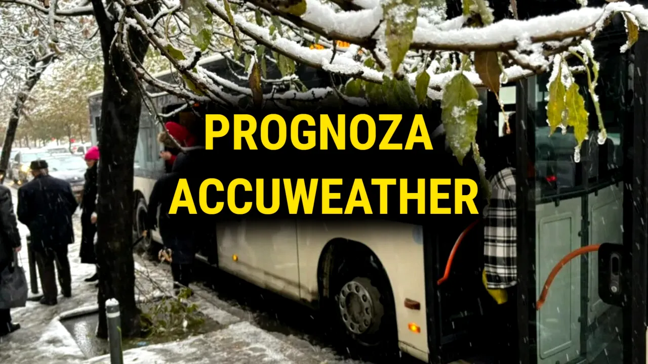 Orașul din România în care vom avea două zile de NINSOARE la început de februarie, potrivit meteorologilor AccuWeather