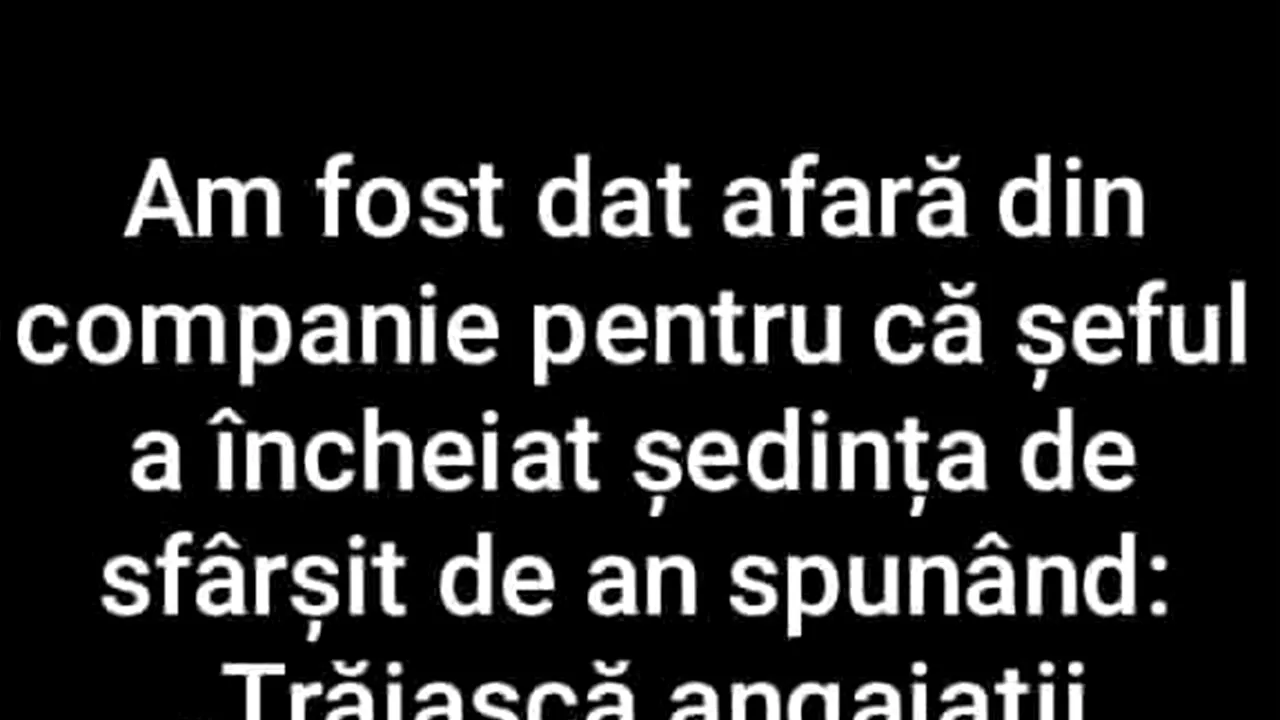 BANCUL ZILEI | Ce nu trebuie să întrebi în timpul ședinței
