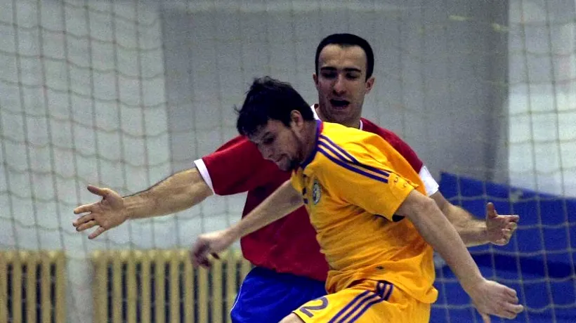 Echipa de futsal a României s-a calificat la turneul final al Campionatului European din 2014
