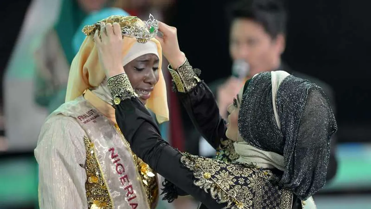 O nigeriancă a câștigat World Muslimah 2013. La ce probe au fost supuse concurentele