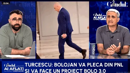 Scenariu bombă dezvăluit de Turcescu: Bolojan pleacă din PNL și face Bolo 3.0