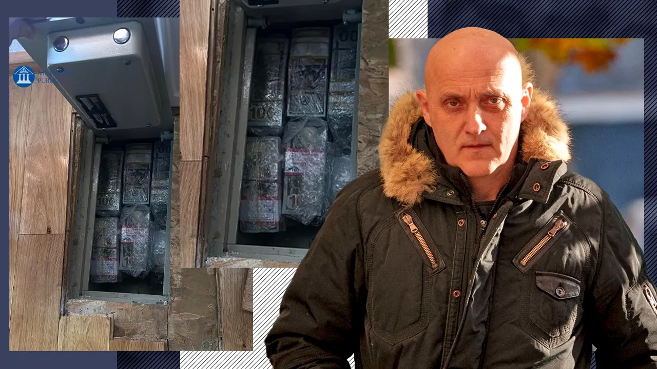 Un milion de dolari, găsit într-un SEIF îngropat în podeaua locuinței lui Horațiu Potra