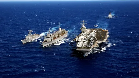 SUA trimit un portavion și nave de război lângă Coreea de Nord
