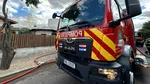 Un incendiu a mistuit o hală de producție din Sălaj. Sinistrul este sub control. Nu sunt raportate victime