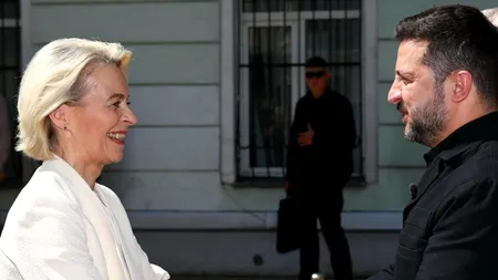 „Drone Deal”: Ce prevede acordul încheiat de Ucraina și UE în timpul vizitei Ursulei von der Leyen la Kiev