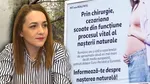Senatoarea USR Cynthia Păun cere public interzicerea promovării nașterii naturale. Care sunt argumentele politicianului, ca mamă
