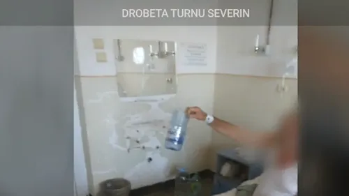 Pacienți bolnavi de TBC, umiliți de condițiile dintr-un spital din Drobeta-Turnu Severin:  Avem bidoane de cinci litri, încălzim apa la soare. Seara ne spălăm în lighean