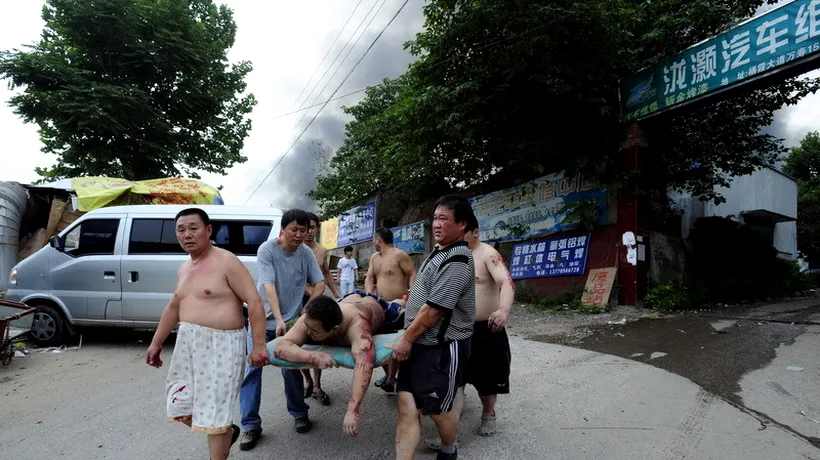 Cel puțin 89 de răniți după explozia unei conducte de gaze în China 