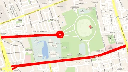 ROMÂNIA - OLANDA. 250 de polițiști închid traficul rutier în jurul Arenei Naționale