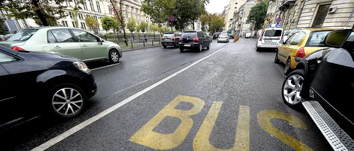 Când vor fi amenajate noi benzi unice pentru RATB în București