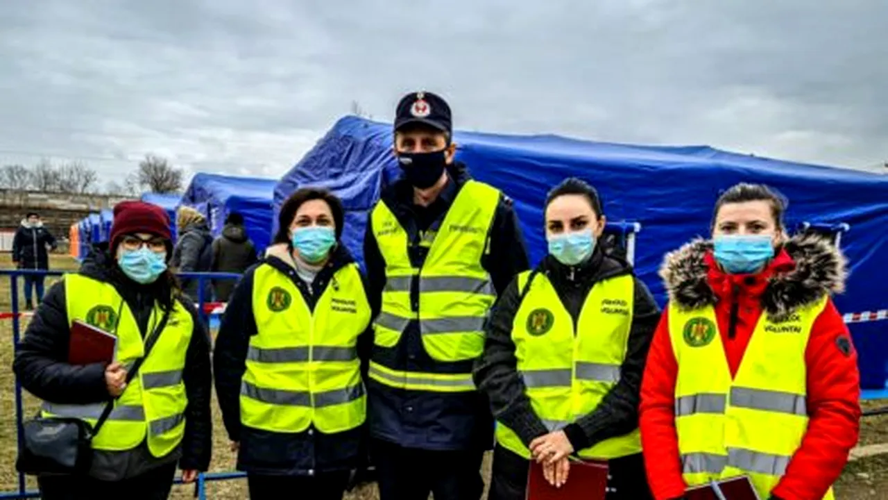 Psihologi militari români, trimiși să-i consilieze pe refugiații ucraineni de la Siret