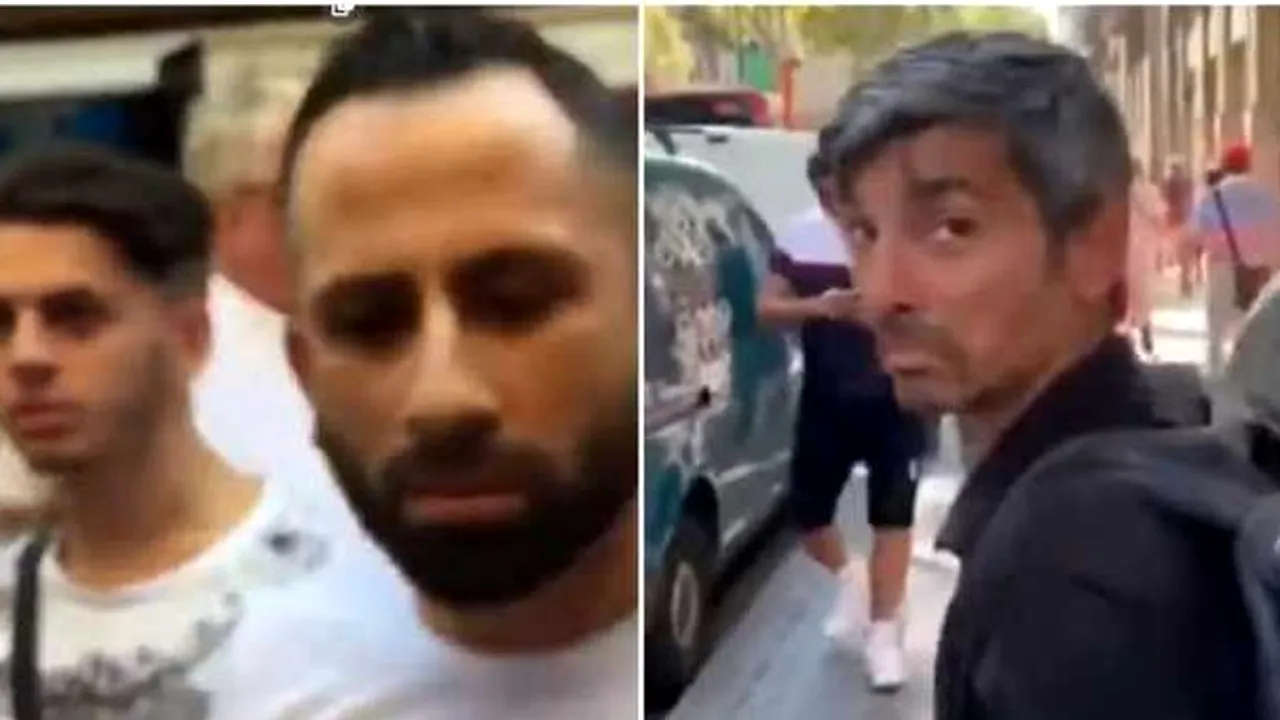 VIDEO. Spaniolii au declarat război hoților de buzunare: Reacția unui hoț român când a fost plesnit peste ceafă și alungat