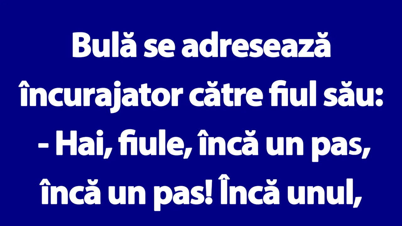 BANC | Bulă și fiul lui: 