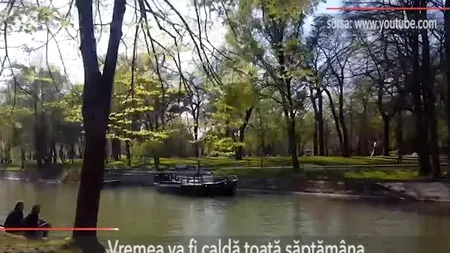 Vreme caldă toată săptămâna. De 1 Mai temperaturile vor ajunge la 28 de grade Celsius