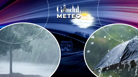 Noi avertizări de vijelii pentru mai multe zone din țară. Prognoza actualizată a meteorologilor ANM