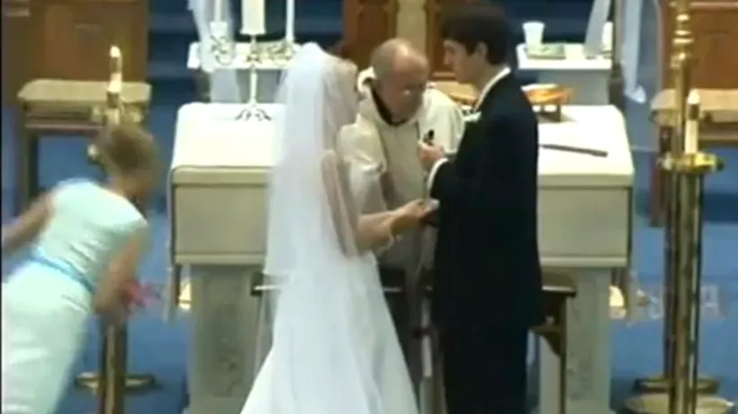 VIDEO. Cele mai amuzante momente de la nunți