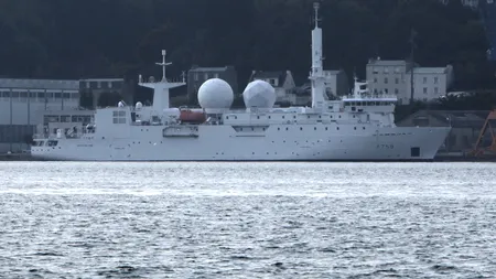 O navă militară franceză a intrat, miercuri, în Marea Neagră