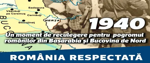 Un moment de reculegere pentru pogromul românilor din Basarabia și Bucovina de Nord