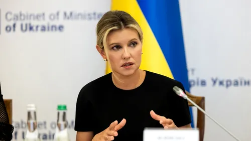 Olena Zelenska, soția președintelui Ucrainei: „Devine clar că fiecare ucrainean este o țintă pentru ruși: fiecare femeie, fiecare copil”