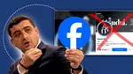 Simion reacționează la abuzul Facebook asupra publicației Gândul. „Cenzură continuă pe rețelele de socializare. Și mai abitir, total netransparent”