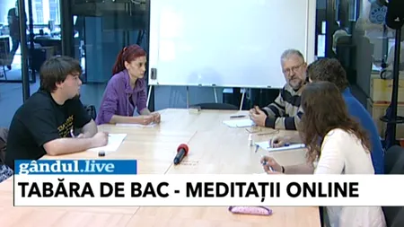 TABĂRA DE BAC 2012. MEDITAȚII ONLINE LA MATEMATICĂ. LECȚIA 3. VIDEO