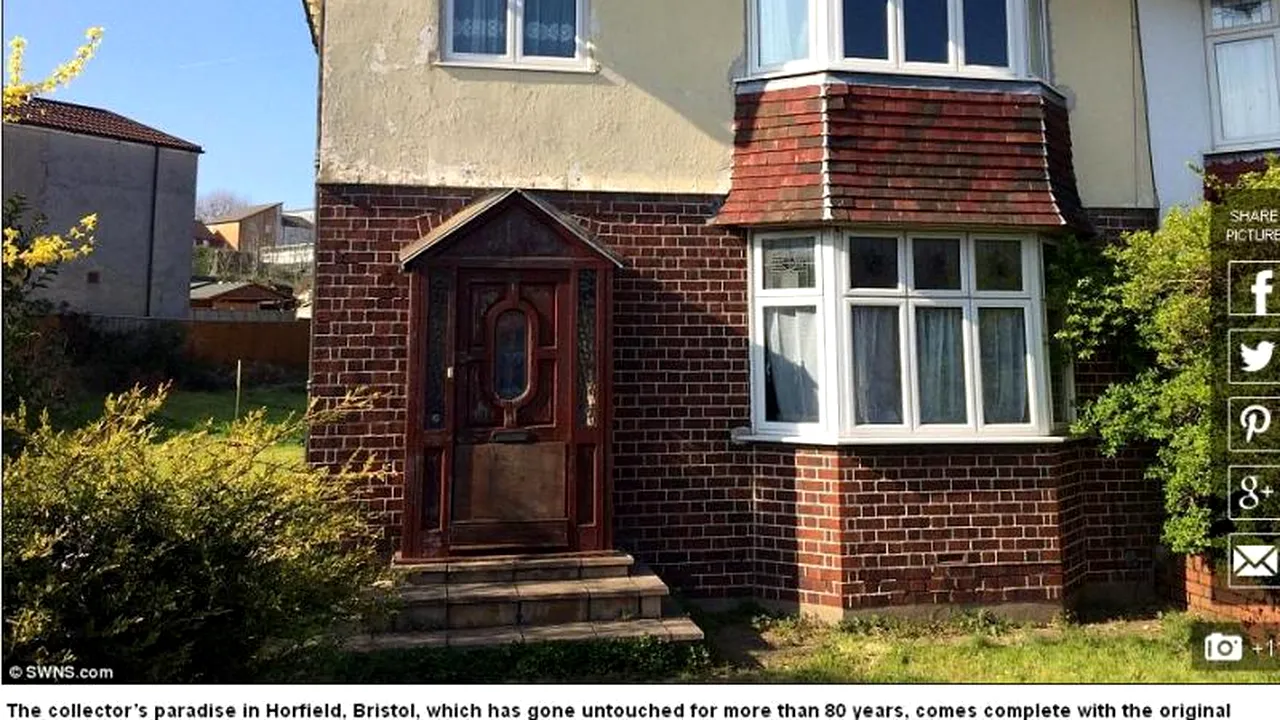 Casa care a rămas „neatinsă