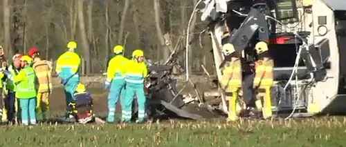 Accident feroviar în Olanda, soldat cu cel puțin un mort