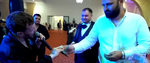 VIDEO | Ștefan Godei, administratorul unuia dintre azilele groazei, generos cu lăutarii. Cum a fost filmat la o nuntă