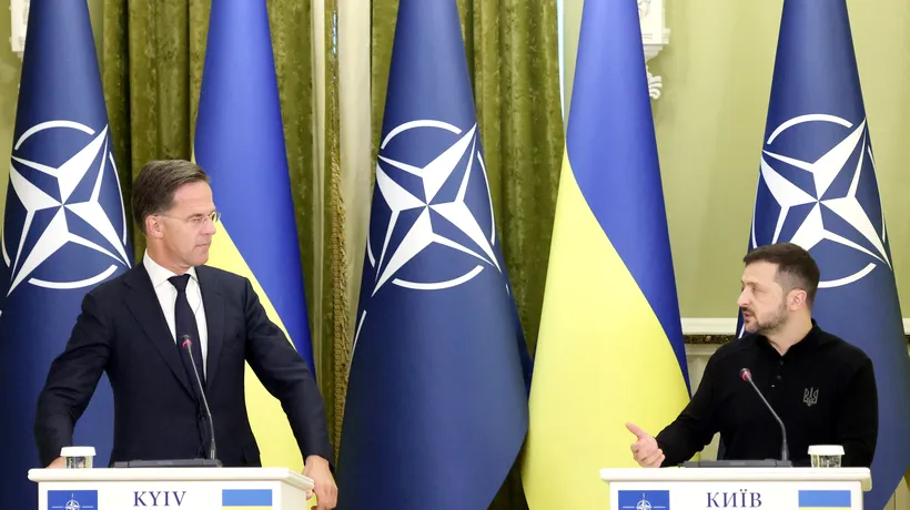 Mark Rutte, în prima sa vizită oficială ca șef al NATO, la Kiev: Ucraina va deveni în cele din urmă membru al Alianței