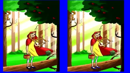 Test de inteligență | Câte diferențe vezi între cele 2 poze din imagine