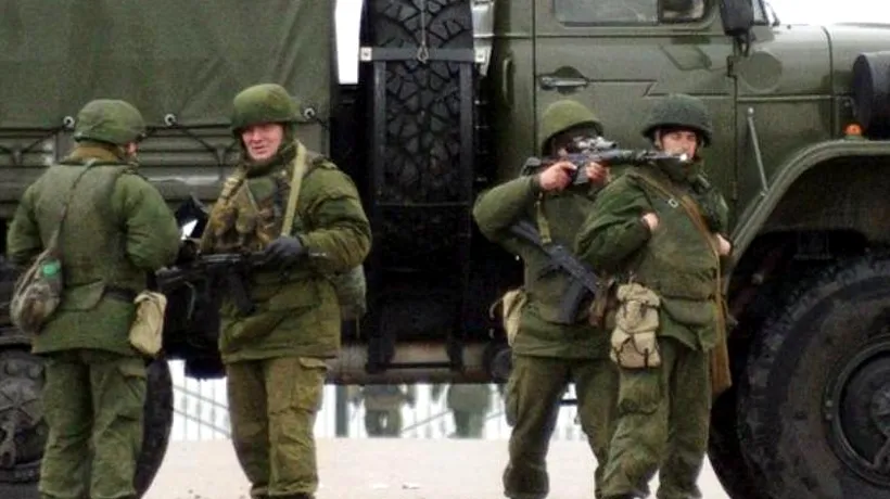 A doua bază militară ucraineană din Crimeea, atacată de membri ai unor miliții proruse, cu blindate și arme automate