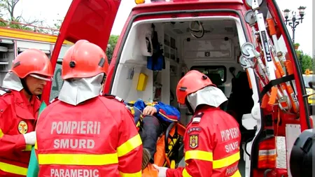 Explozie puternică într-un magazin din Mizil. O femeie a suferit arsuri grave