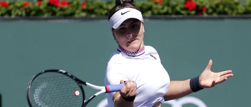 Bianca Andreescu s-a retras de la turneul din Osaka, din cauza unei accidentări la piciorul drept