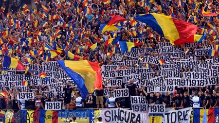 UEFA îi invită pe suporterii echipei naționale a României să aleagă sloganul țării pentru EURO 2016