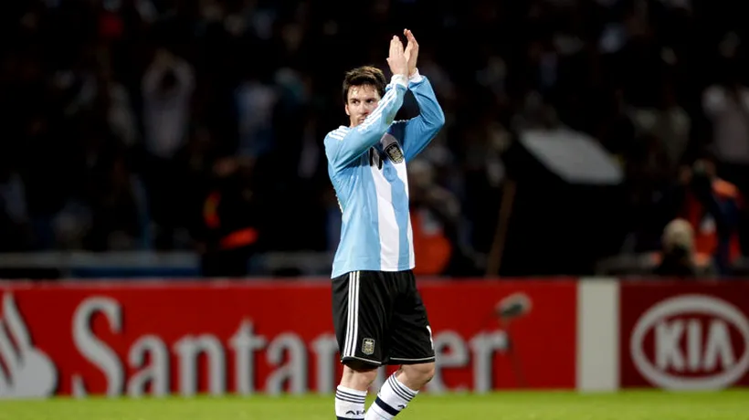 Messi a donat 600.000 de euro pentru un spital de copii din orașul său natal