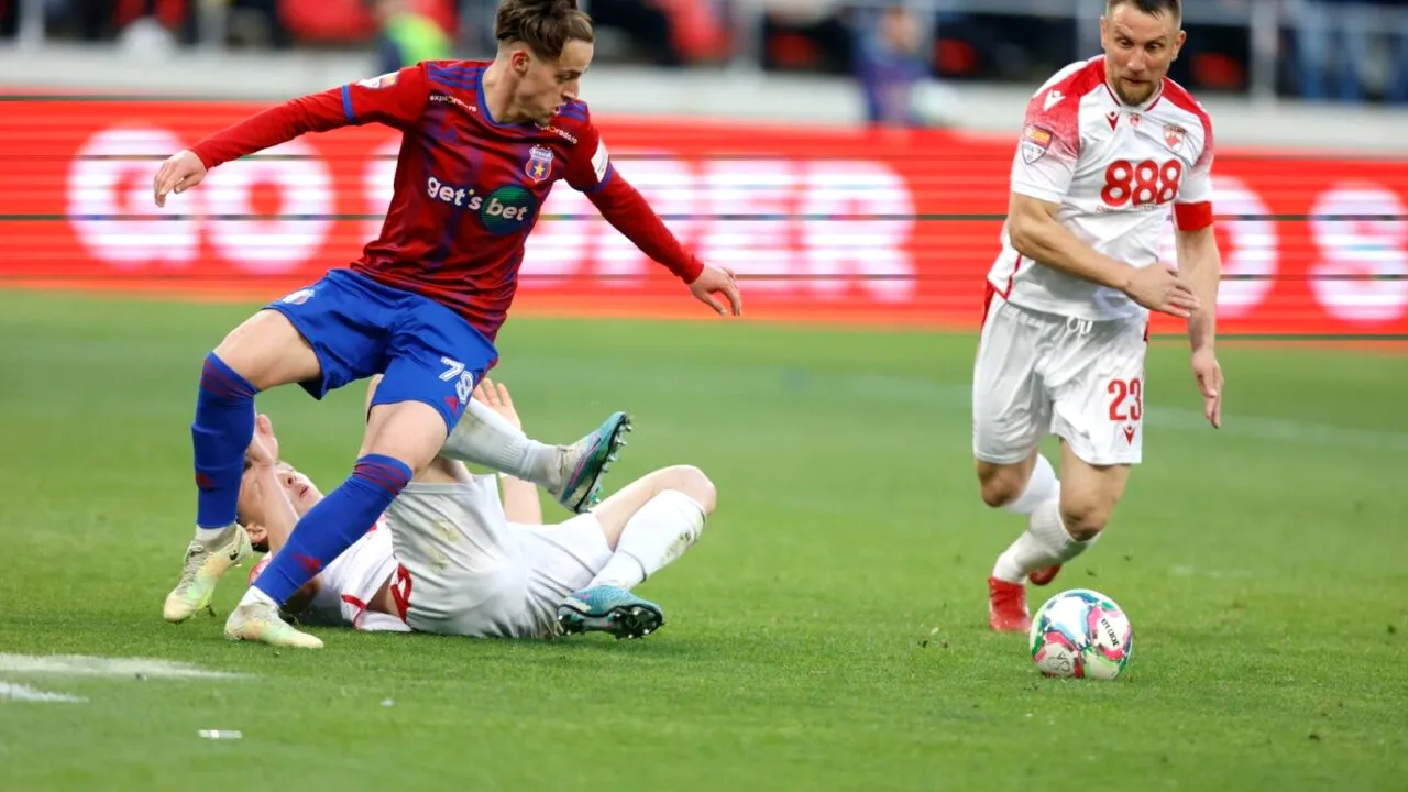 Steaua - Dinamo, DERBY de România, 2-0! „Câinii”, gafă monumentală!