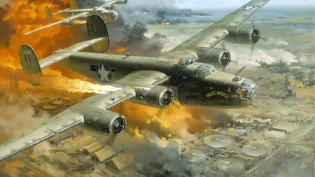 Bucureștiul, transformat în RUINE de bombardamentele americane chiar în noaptea de Înviere. „Deodată a început să cadă o ploaie de bombe dinspre gară”