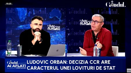 Consilierii președintelui și aburii puterii. Doru Bușcu: „Constat un pahar pregătitor la Ludovic Orban”