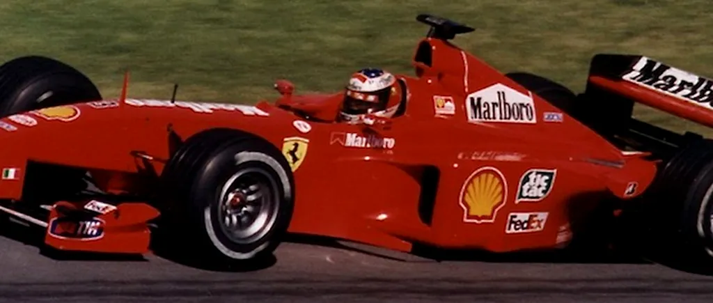 Monopostul de Formula 1 condus de Schumacher, vândut cu 177.000 de euro la licitație