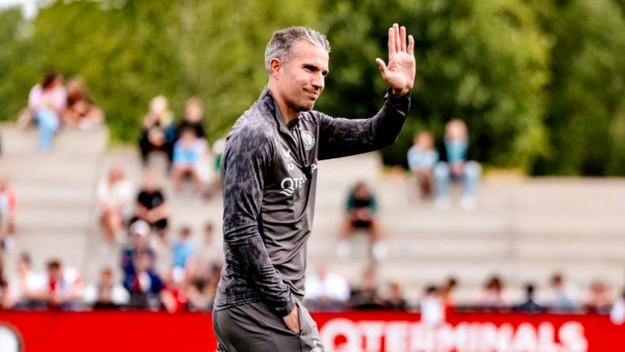 Ce spune Robbie Van Persie despre FCSB - Feyenoord! Avem lista partidelor româno-olandeze la nivel de club