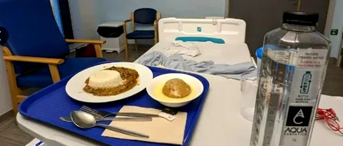 Apă importată din România, oferită pacienților dintr-un spital din Londra. Un român internat acolo a publicat o fotografie devenită virală