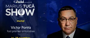 Marius Tucă Show începe joi, 28 noiembrie, de la ora 20:00, live pe gândul.ro. Invitat: Victor Ponta