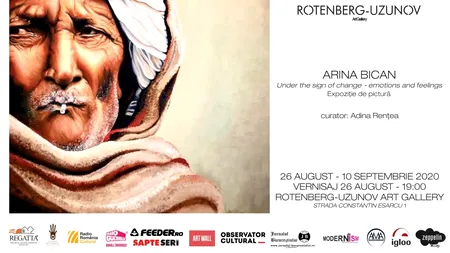 Expoziția „Under the sign of change – emotions and feelings”, sub semnătura tinerei artiste Arina Bican