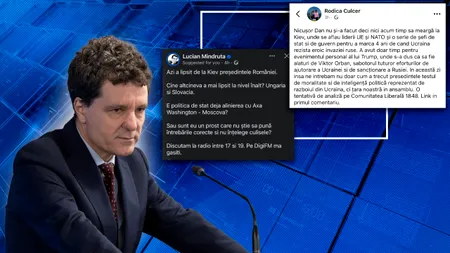 Nicușor Dan, înfierat de tabăra #rezist pentru că a mers la Consiliul Păcii al lui Trump și nu s-a dus la Zelenski la comemorarea a 4 ani de război. „E politica de stat deja alinierea cu Axa Washington - Moscova?” / „Ne întrebăm cum a trecut președintele testul de moralitate și de inteligență politică”
