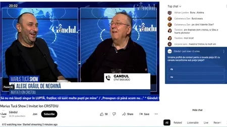 POLL Marius Tucă Show: ”Ucraina profită de context pentru a invada piața UE cu cereale neconforme sub prețul pieței?”