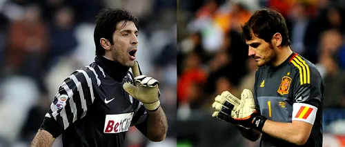 Spania - Italia, LIVE LA EURO 2012- duelul celor mai buni portari din lume