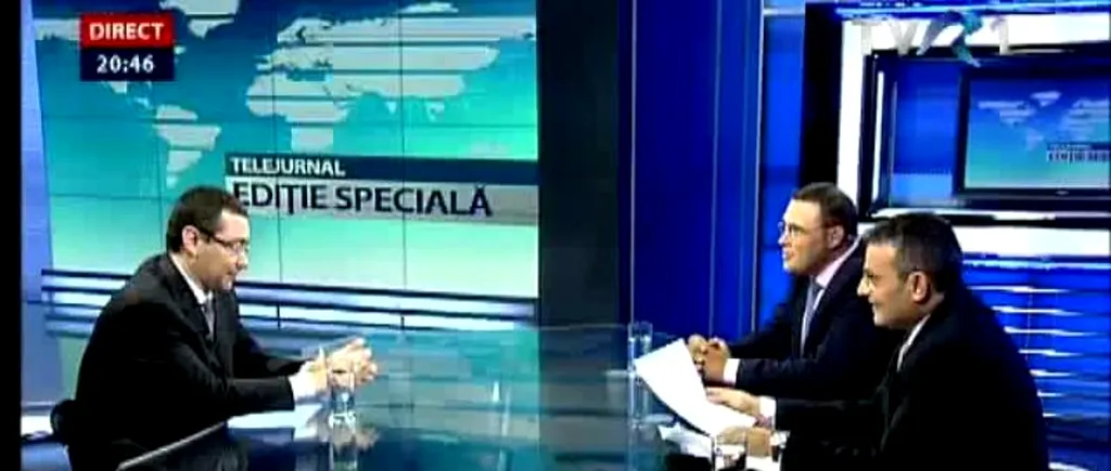 La o zi după articolul din Gândul despre presiunile politice din TVR, premierul Ponta anunță că și-a retras omul din Consiliul de Administrație al televiziunii