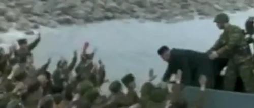 VIDEO - Scene de isterie colectivă în timpul unei vizite a lui Kim Jong-un
