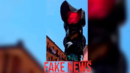 Un Fake News despre canicula care a lovit Europa, cu un semafor topit din Italia, face înconjurul rețelelor și a fost preluat inclusiv de presa din România. Semaforul există, dar nu a fost topit de căldură. Ce s-a întâmplat de fapt